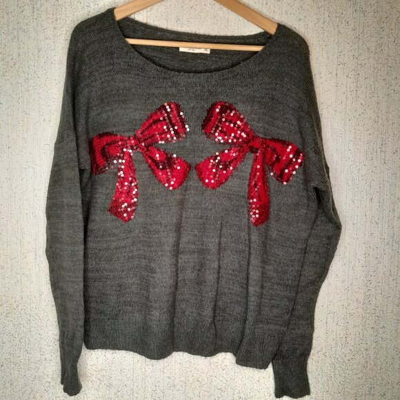 M/L Ambercrombie & Fitch Holiday Sweater - Picture 1 of 4